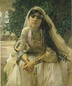 Arab or Arabic people and life. Orientalism oil paintings 331, unknow artist